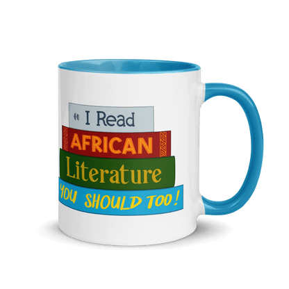 African Literature Mug with Color Inside