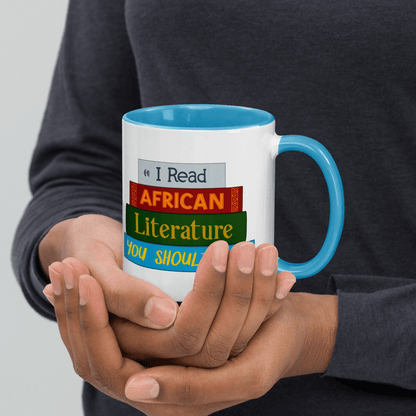 African Literature Mug with Color Inside