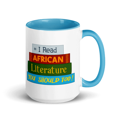 African Literature Mug with Color Inside