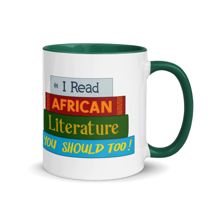 African Literature Mug with Color Inside